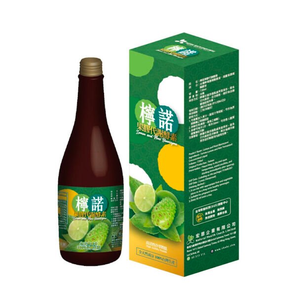 Lemon Noni Pectin Metabolic Enzyme Drink (720ml) - Image 2